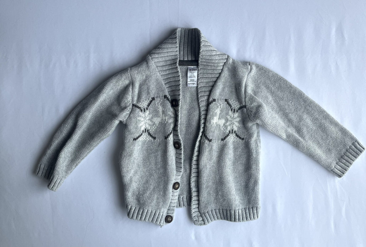 George boys knit cardigan 18–24 months, Kids 24 Month (18-24M)