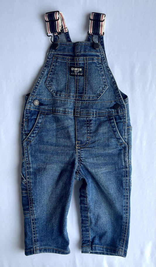 OshKosh B’gosh denim overalls 9 months, Kids 9 Month (6-9M)