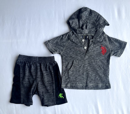 Boys 12M Bundle Polo shirt + BAND1 shorts, Kids 12 Month (9-12M)
