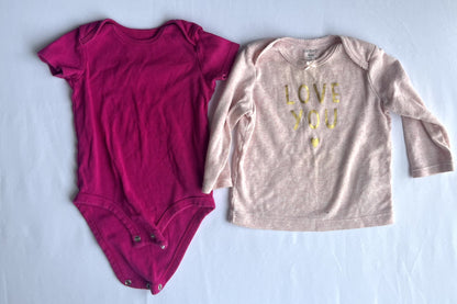 Girls Clothing Bundle 9M – Carter’s & Manor Baby, Kids 9 Month (6-9M)