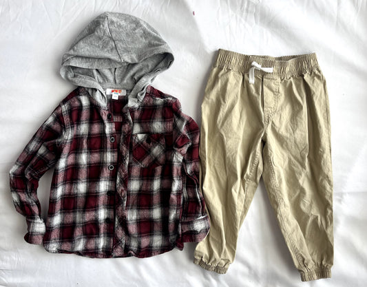 Boys Outfit – 24M–2/3T (Carter’s + Monkey Barz), Kids 24 Month (18-24M)
