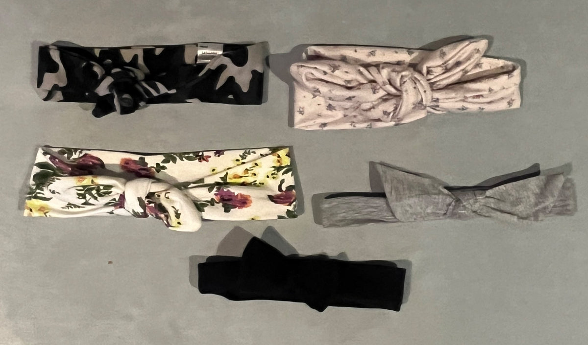Bundle of 5 Baby Girls Headbands