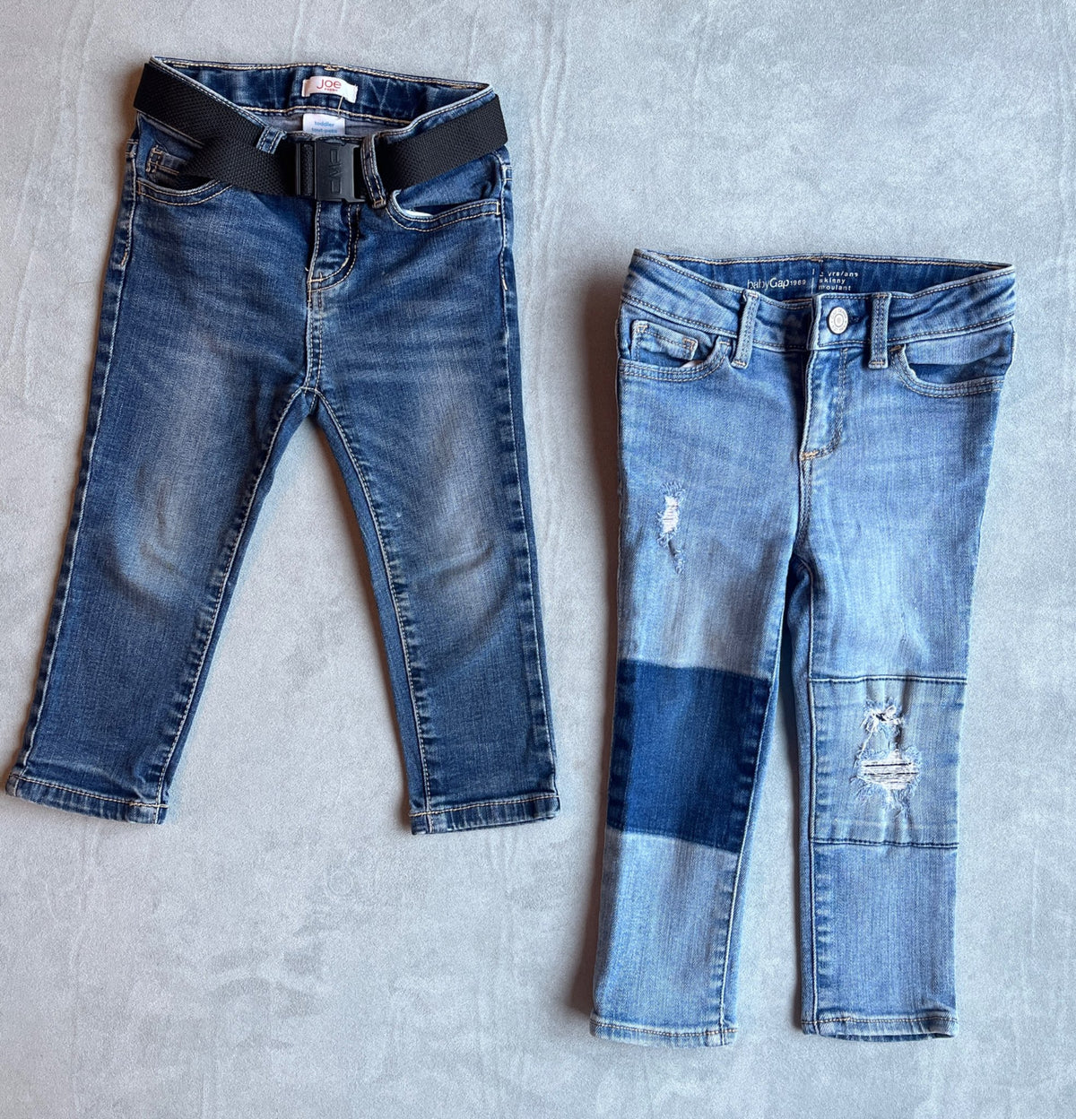 Girls jeans, size 2, Joe, fGirls jeans, size 2, Joe Fresh and baby gap., Kids 2T