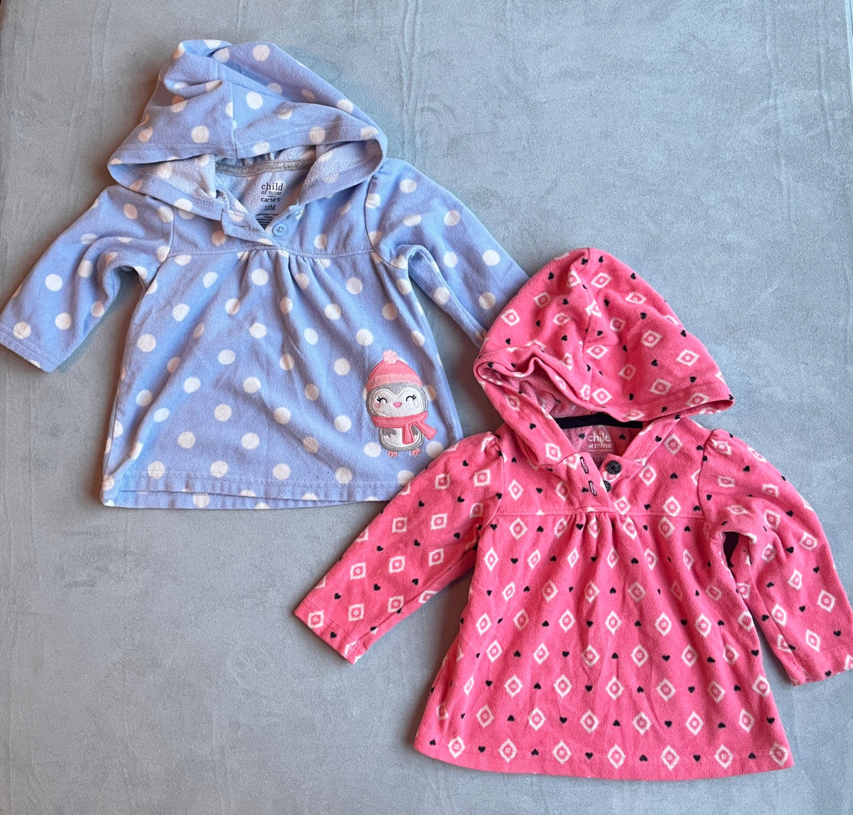 Girls Fleece Pull Overs, Size 12M, Kids 12 Month (9-12M)