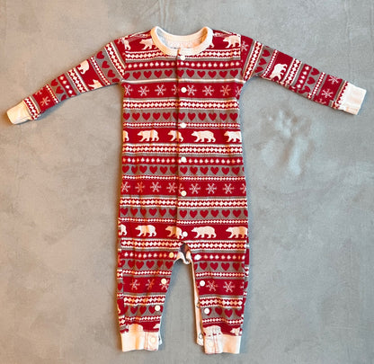 Little Blue House Bear Print Sleeper – 12–18 Months, Kids 18 Month (12-18M)