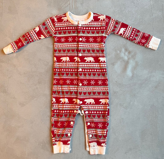 Little Blue House Bear Print Sleeper – 12–18 Months, Kids 18 Month (12-18M)