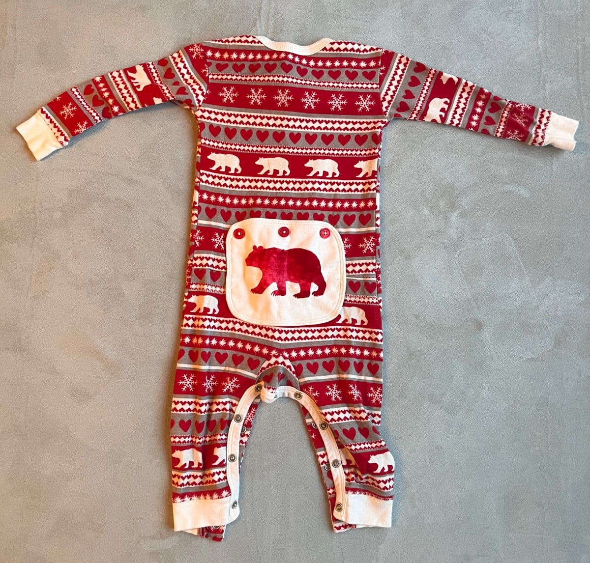 Little Blue House Bear Print Sleeper – 12–18 Months, Kids 18 Month (12-18M)