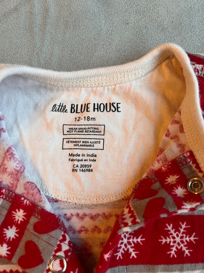 Little Blue House Bear Print Sleeper – 12–18 Months, Kids 18 Month (12-18M)