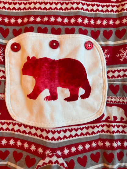 Little Blue House Bear Print Sleeper – 12–18 Months, Kids 18 Month (12-18M)