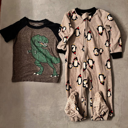 Boys' 3T Clothing Bundle – Carter's & Free Planet – 4 Pieces, Kids 3T