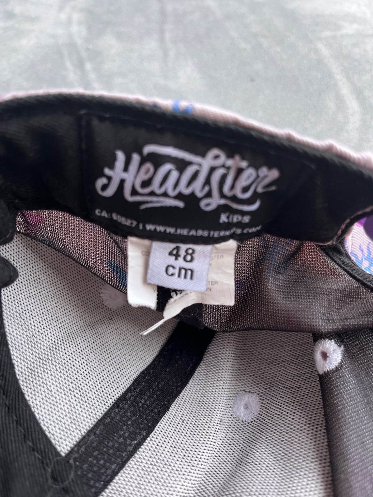 Headster Kids Snapback Hat – 48 cm, Kids 6 Month (3-6M)