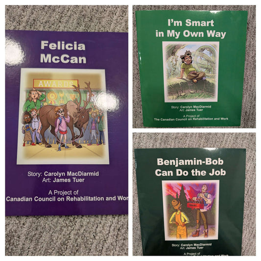 3 Books related to disability and differences