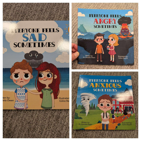 3 books about feelings for toddlers and young children