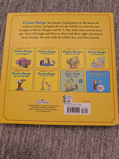 2 large Curious George storybooks