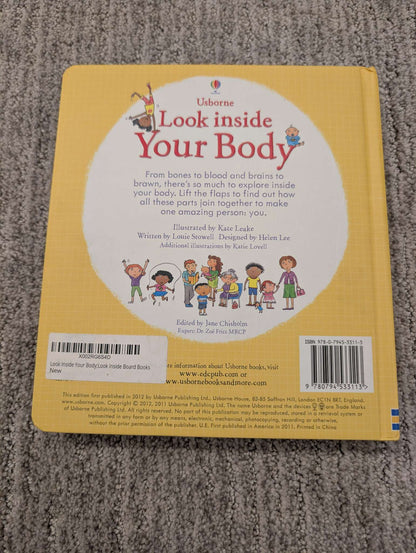 Three Usborne lift-the-flap books