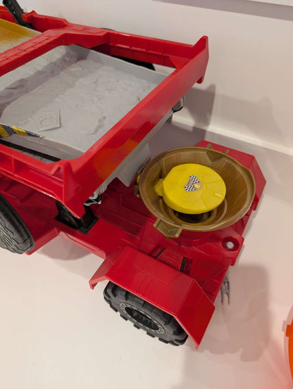 Hot Wheels Monster Trucks Downhill Race & Go Playset