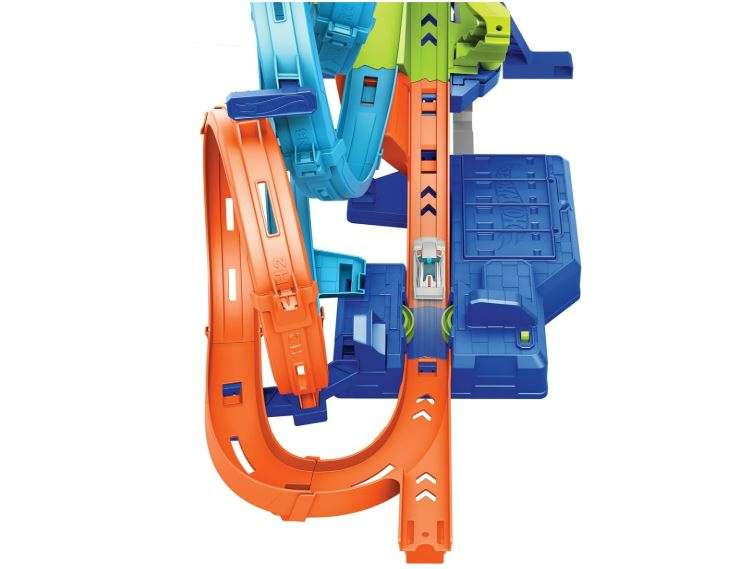 Hot Wheels 4-loop Crash-out Track Set