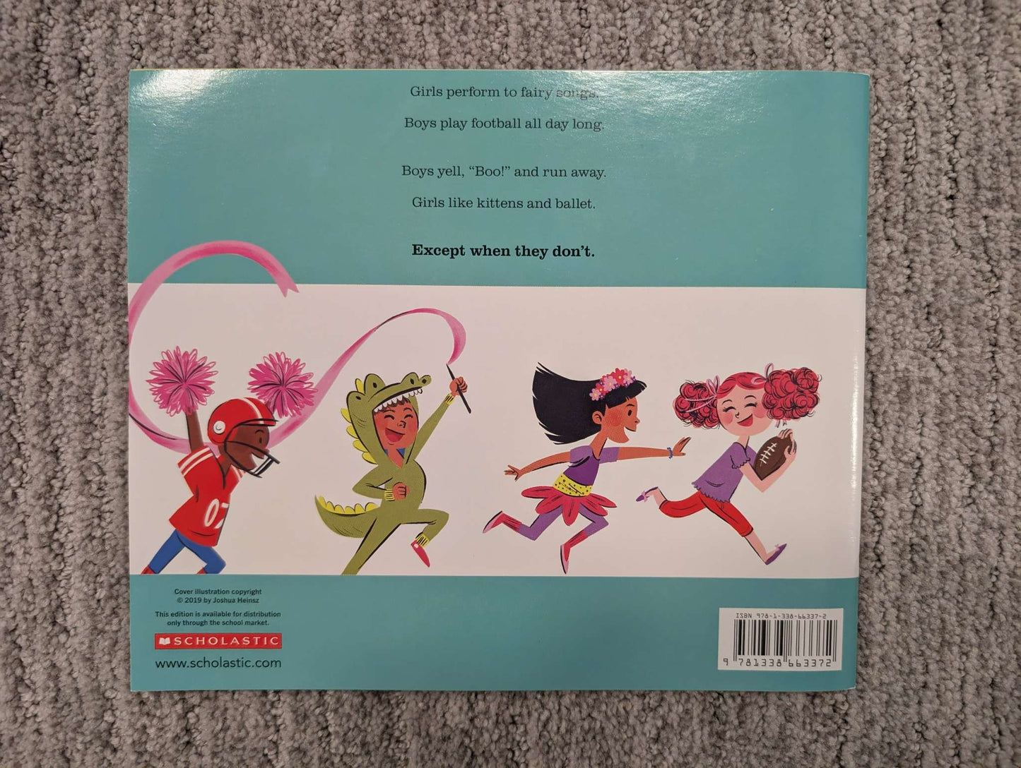 Three toddler books about feelings