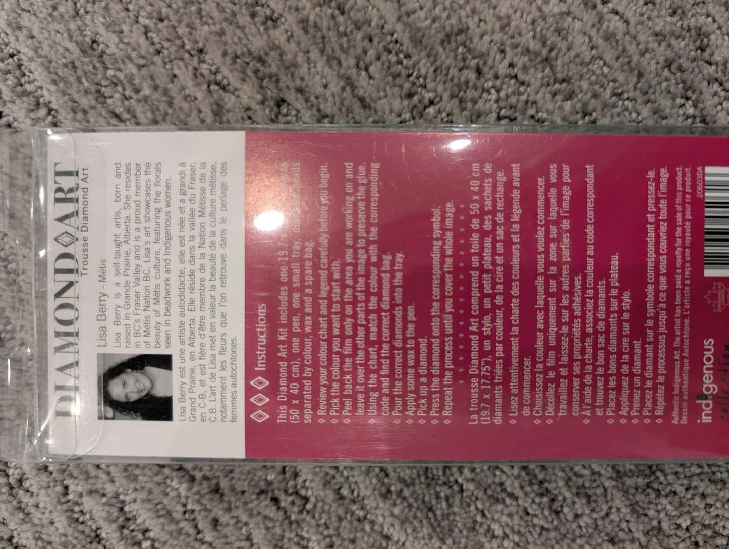 Diamond art Metis flowers