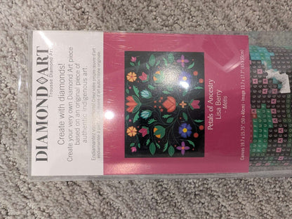 Diamond art Metis flowers