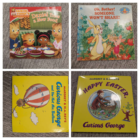 Four early readers books