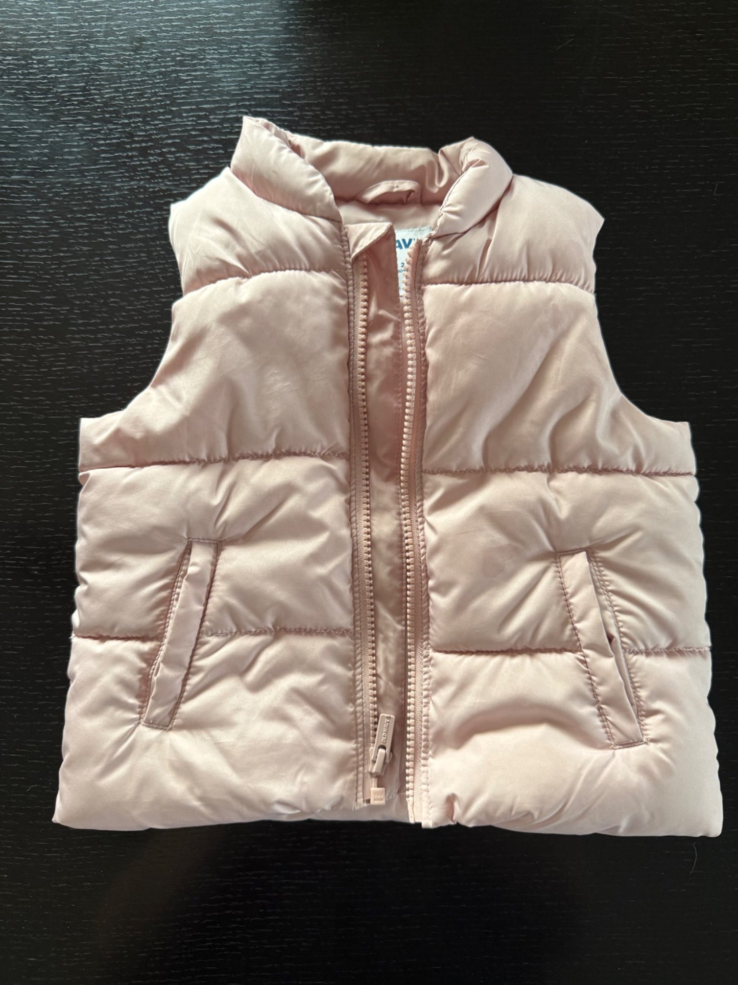 Old Navy Pink Puffy Vest 2T, Kids 2T