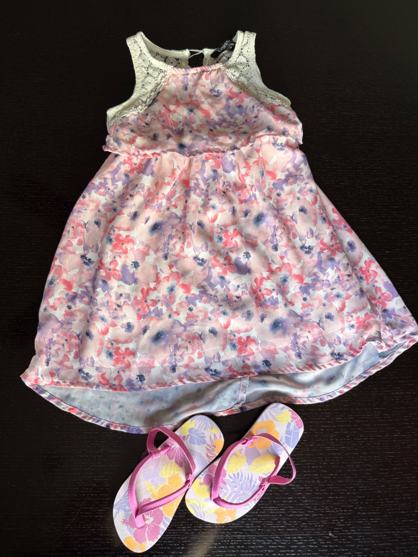 Dress & Sandal outfit, Kids 5/5T