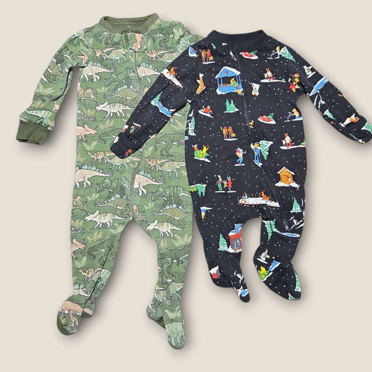 2 sleepers boys Old Navy & TCP NB & 3-6m, Kids 3 Month (0-3M)