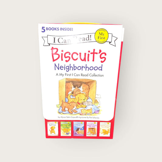 Biscuits Neighborhood 5 book set. New.