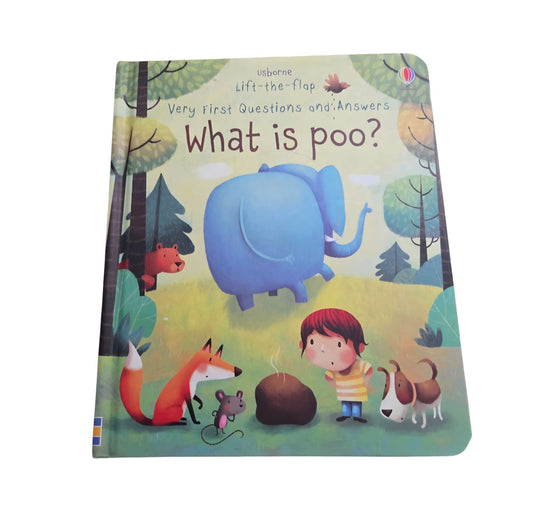 Usbourne What is Poop hard cover book