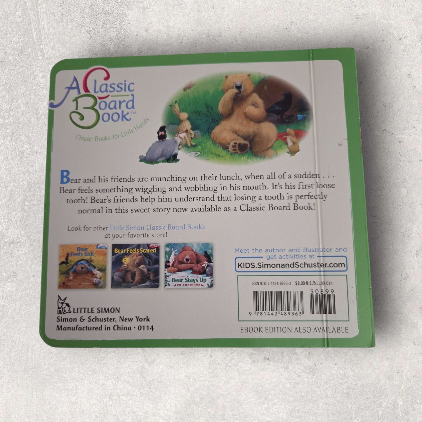 Bears Loose Tooth hard cover
