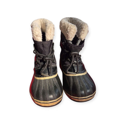 Sorel sz 11 black yoot pac winter boots , Shoes 11 (Toddler:2-4yr)