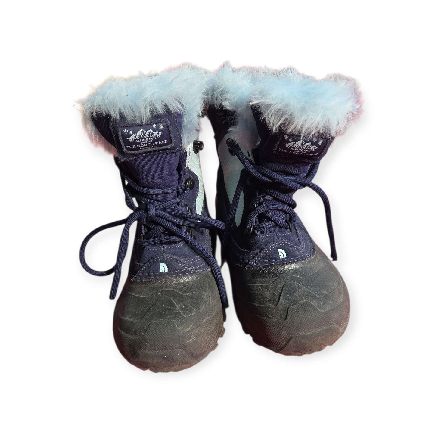 The North Face sz 3 shellista extreme blue winter boots, Shoes 3 (Kids:4-8yr)