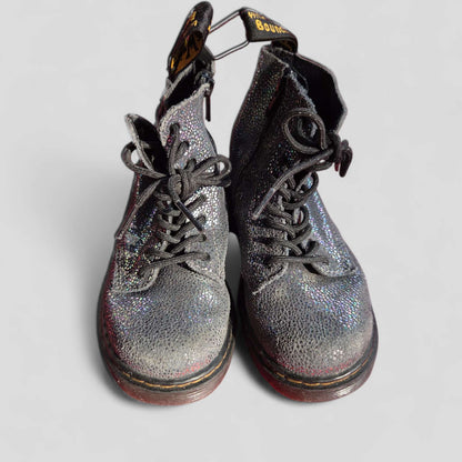 Dr Martin's sz 10 iridescent lace up boots, Shoes 10 (Toddler:2-4yr)