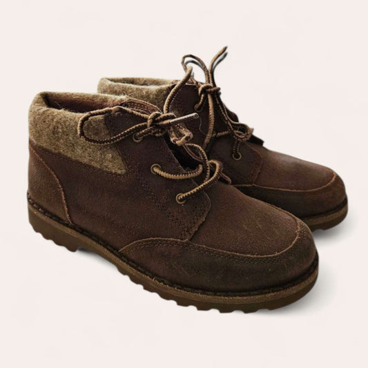 Ugg sz 1 brown orin wool casual boot, Shoes 1 (Kids:4-8yr)