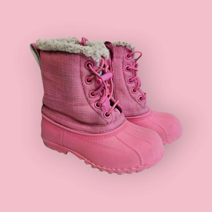 Native sz 8 pink boots, Shoes 8 (Toddler:2-4yr)