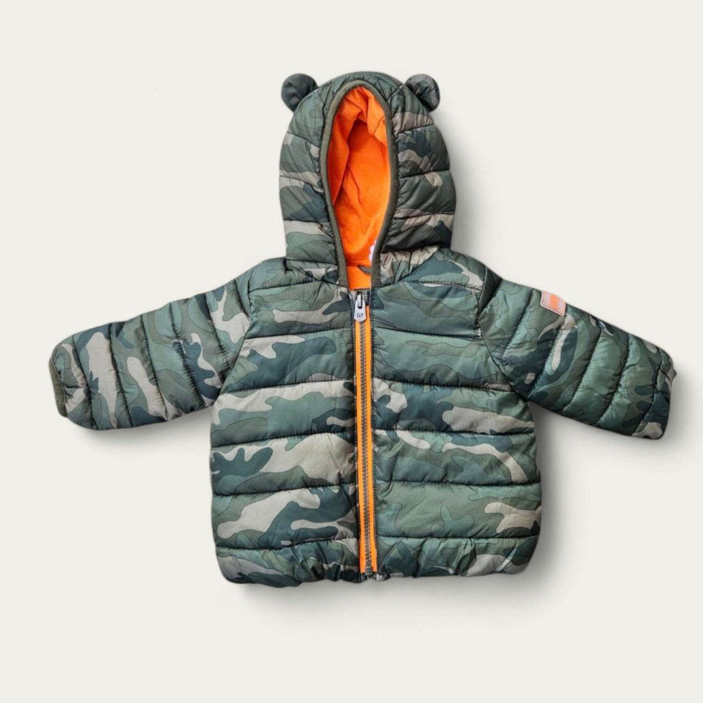 GAP sz 6-12m camo jacket, Kids 12 Month (9-12M)