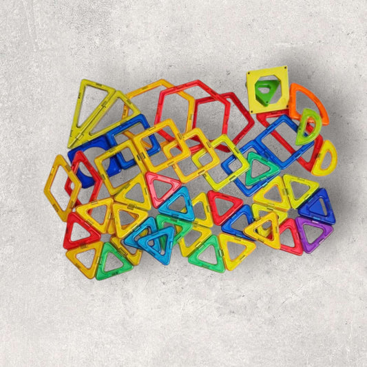 48 piece magnetic building set