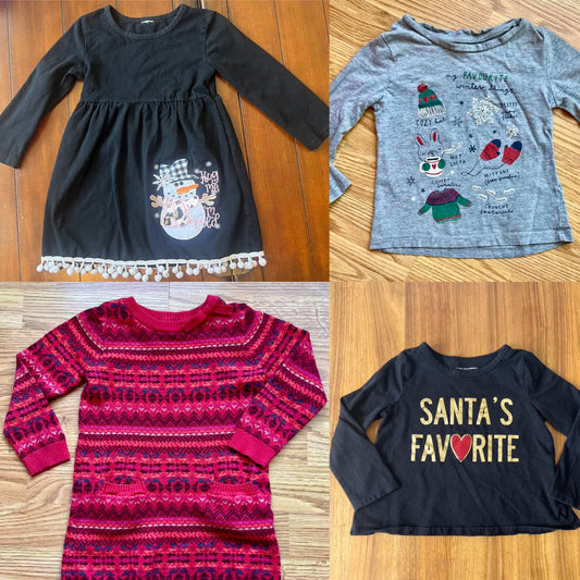 3T Girls Christmas Bundle, Kids 3T