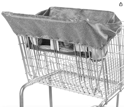 Skip Hop high chair / shopping cart cover with carrying pouch (retail $39)