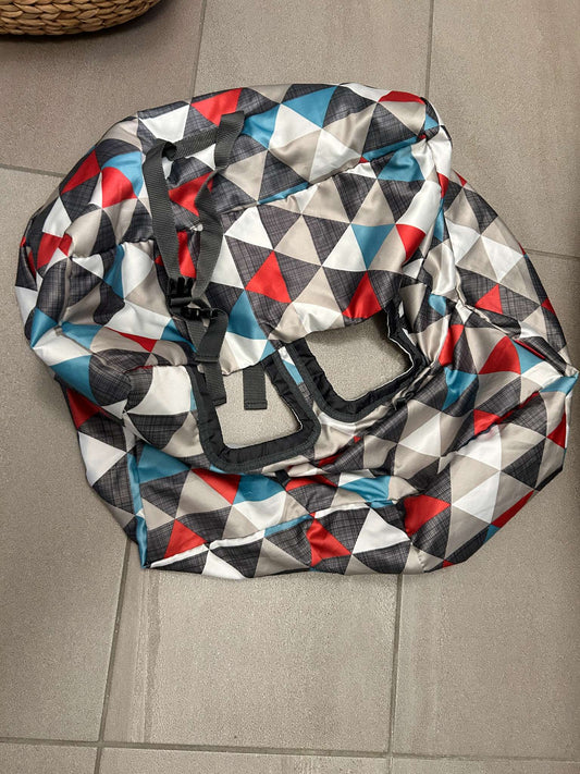 Skip Hop high chair / shopping cart cover with carrying pouch (retail $39)