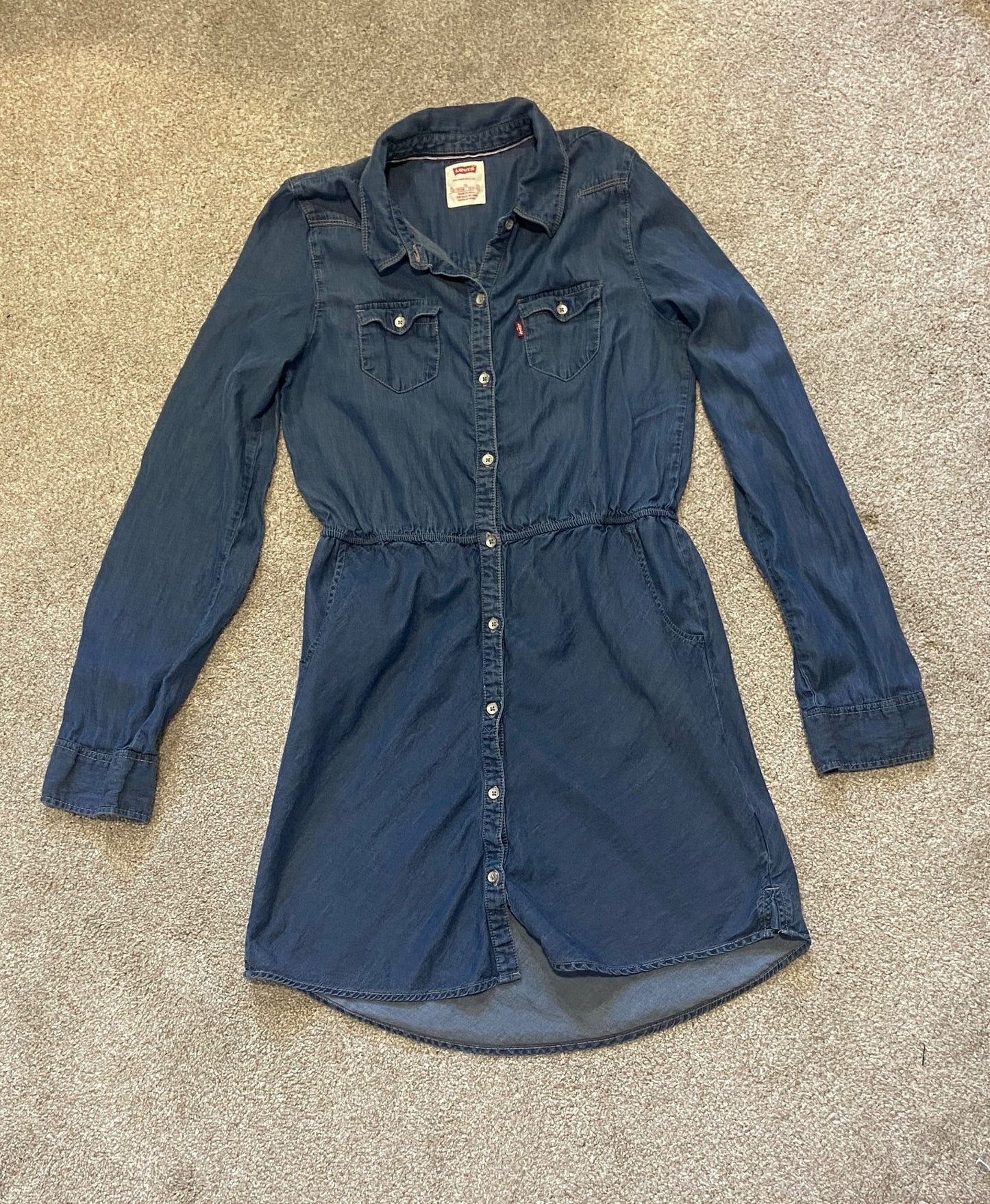 Youth Levi’s Jean Dress, Kids 16 to 20 (extra large)