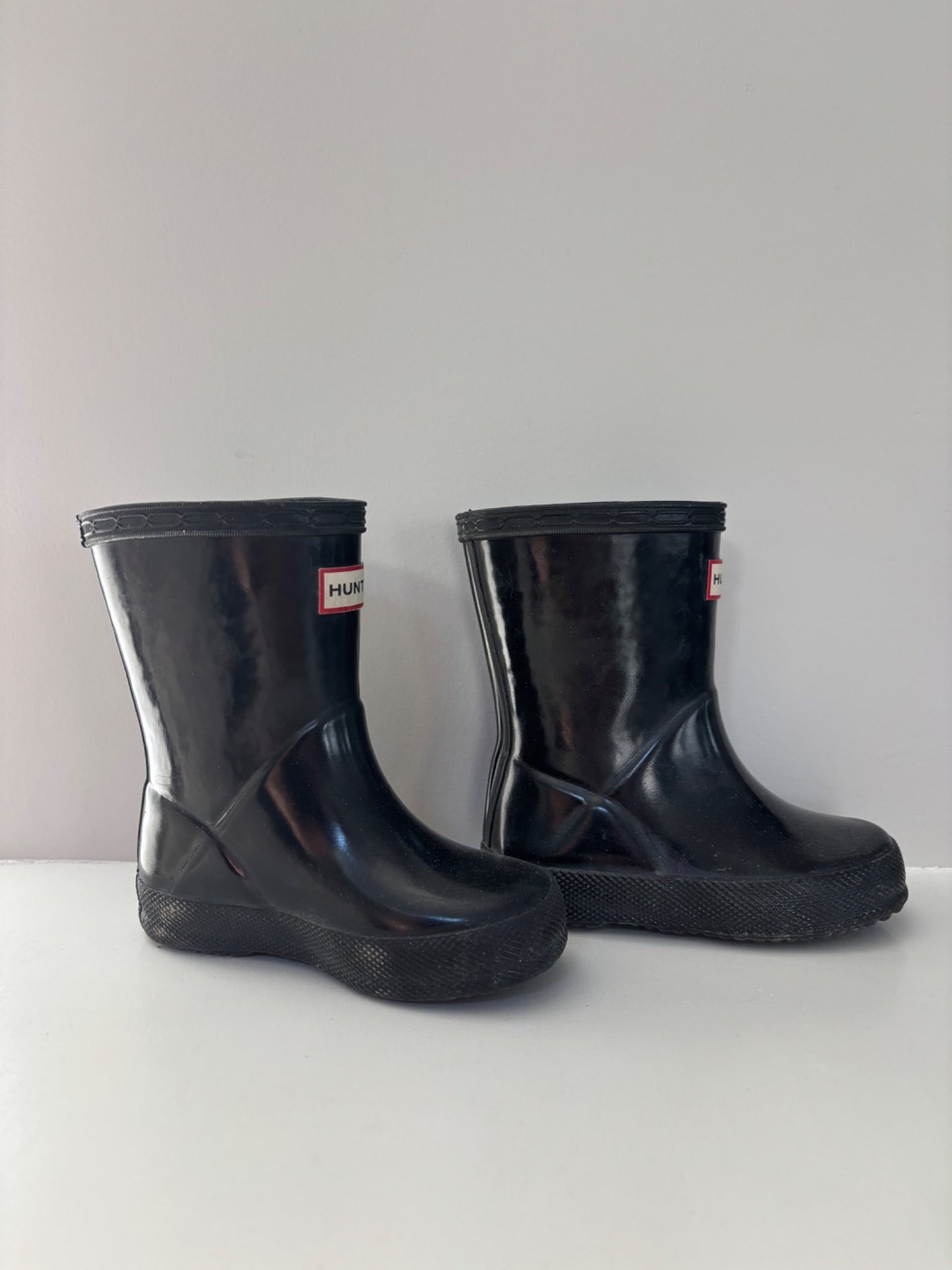 Black Hunter Rain Boots, Shoes 6 (Walkers:12-24 mth)