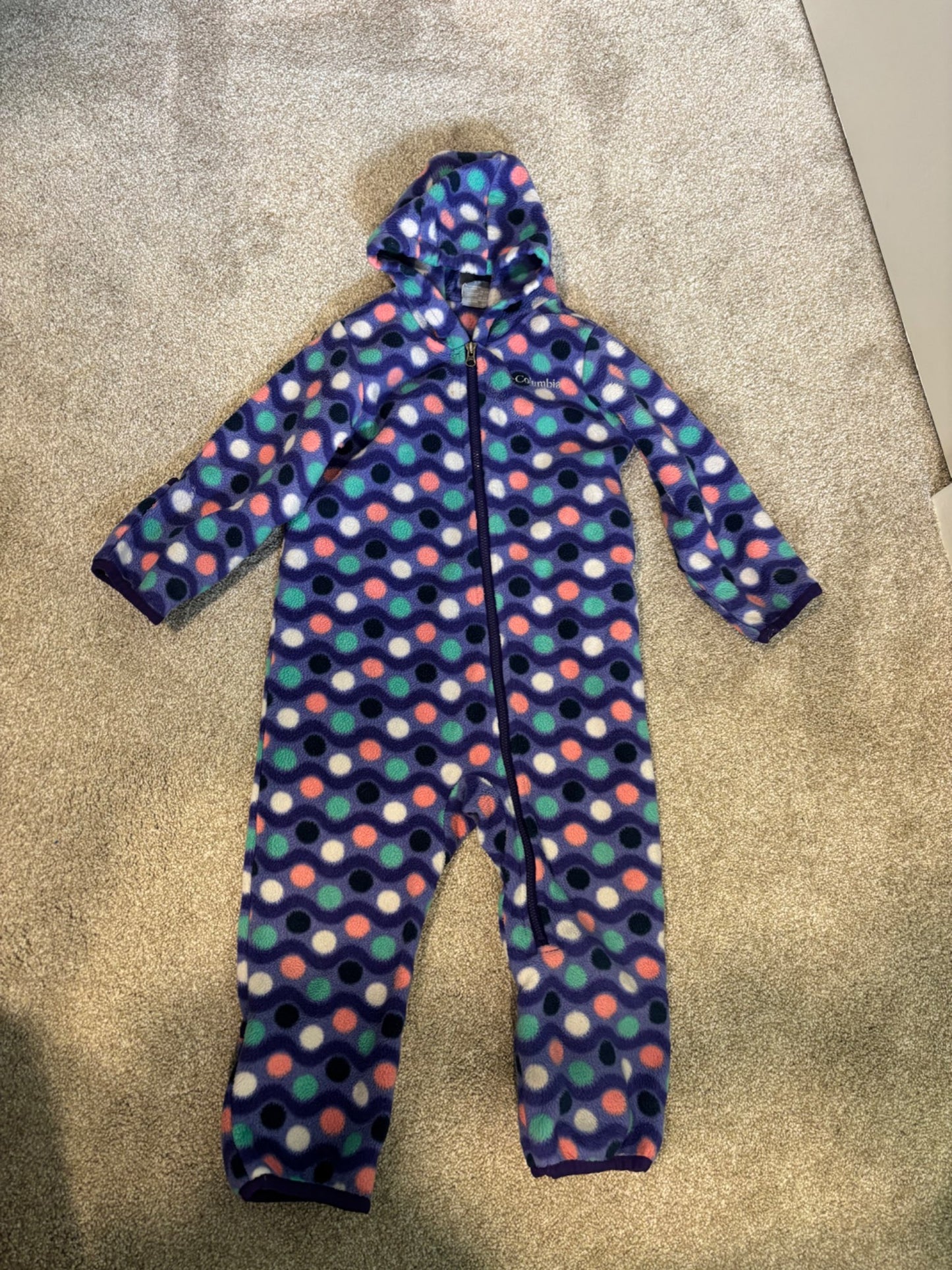 Columbia One Piece Fleece, Kids 24 Month (18-24M)