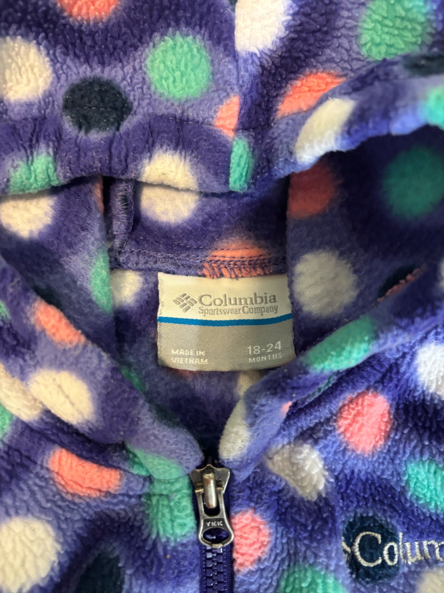 Columbia One Piece Fleece, Kids 24 Month (18-24M)