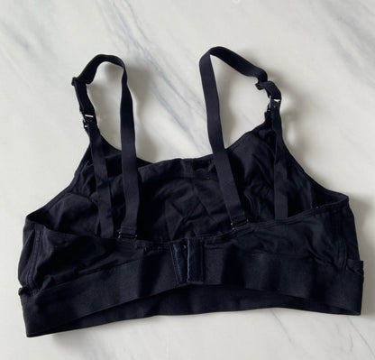 Black nursing bra, Maternity L (12-14)