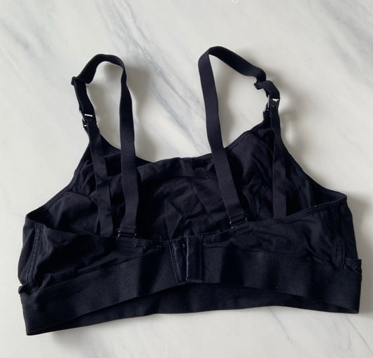 Black nursing bra, Maternity L (12-14)