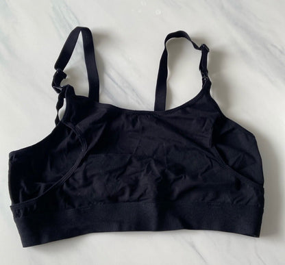 Black nursing bra, Maternity L (12-14)