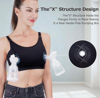 Black nursing bra, Maternity L (12-14)