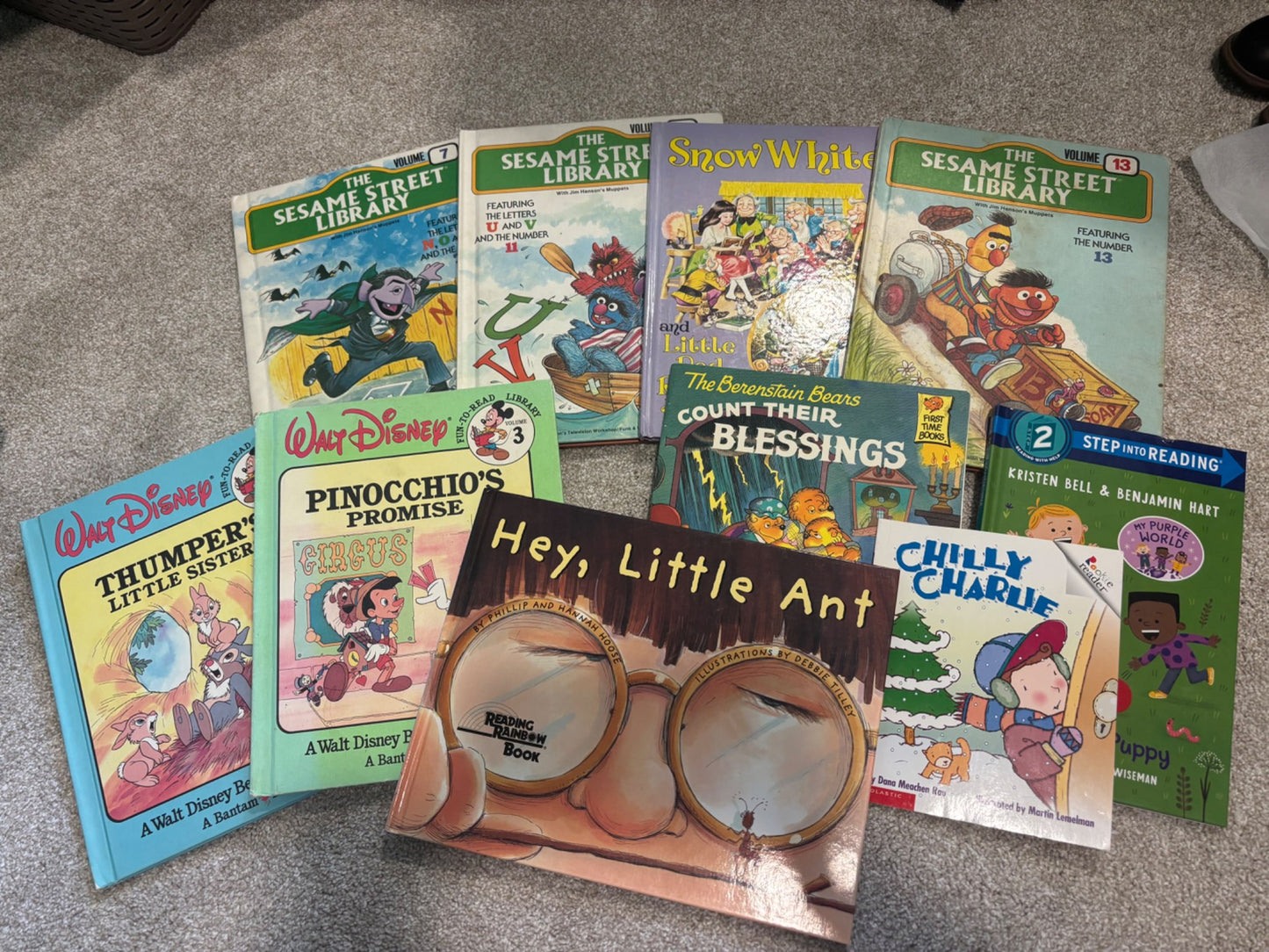 10 assorted books